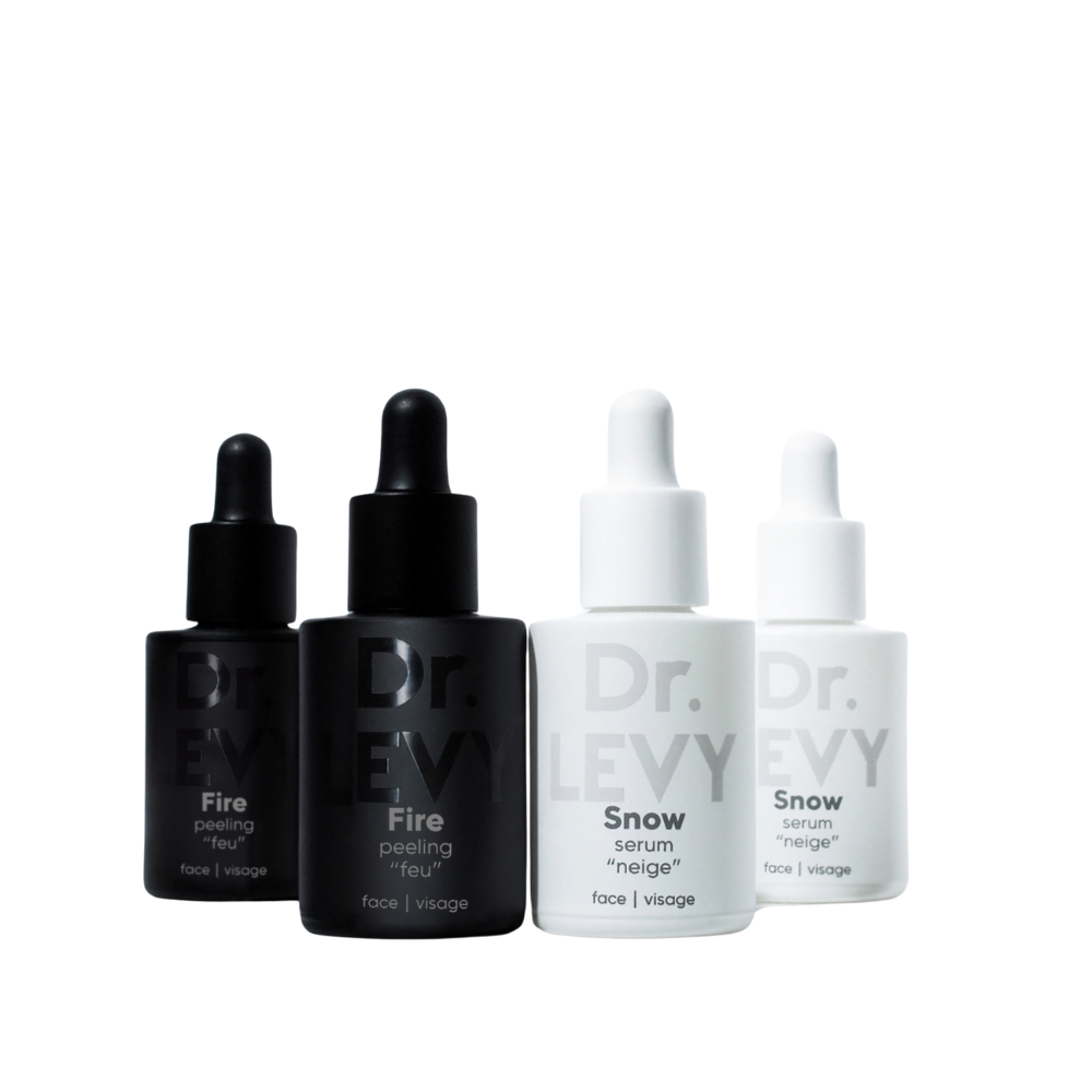 Dr. LEVY Fire & Snow 20-Day Medi-Cure – Swiss two-step peel + serum renewal treatment