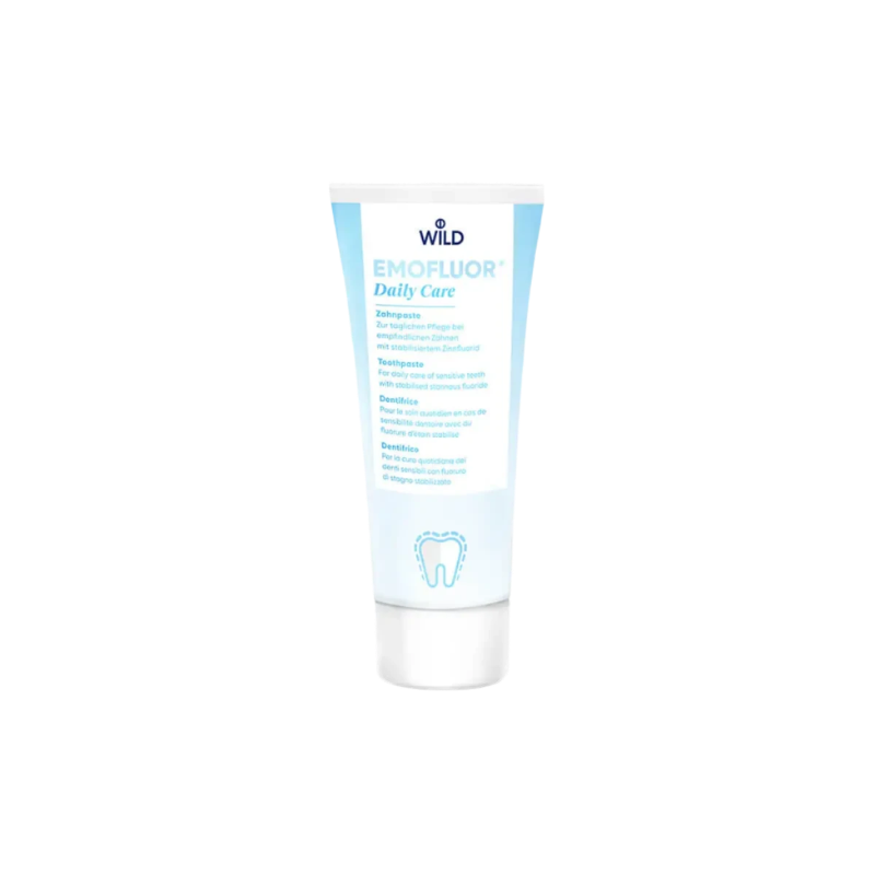Dr. Wild Emofluor Daily Care Toothpaste – Swiss sensitive-teeth daily care (75 ml) Main image