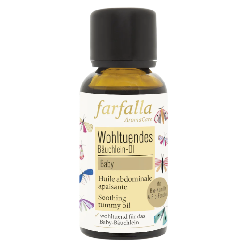 Farfalla fennel chamomile baby soothing belly oil 30 ml