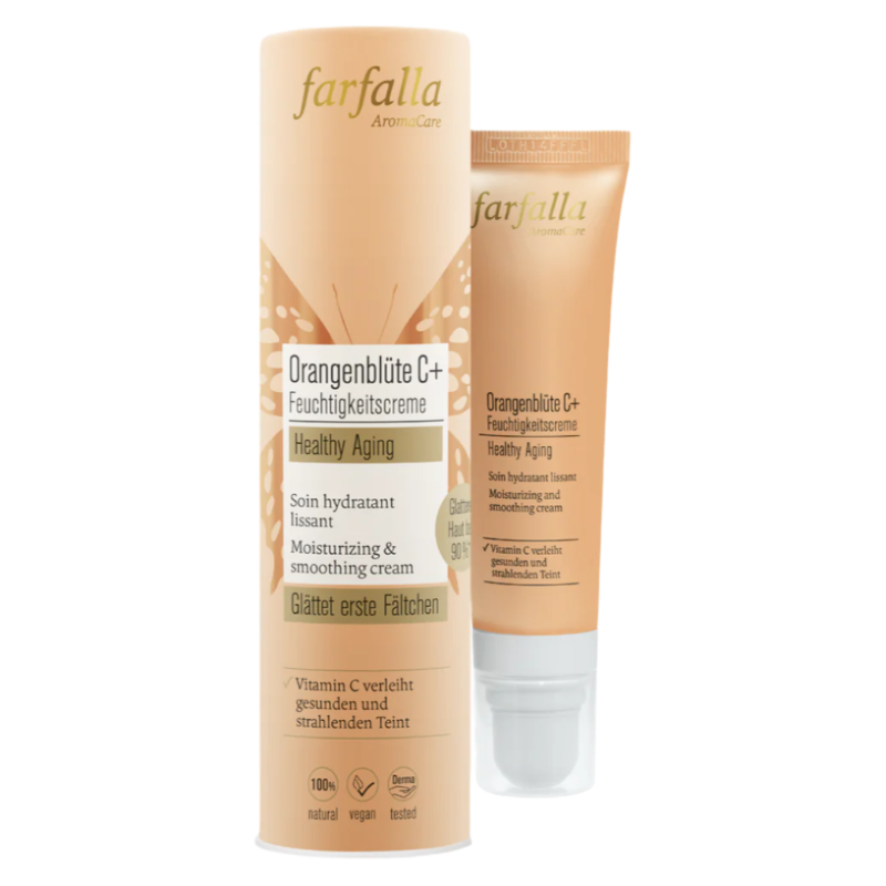Farfalla orange blossom moisturising & smoothing cream 30 ml Main image