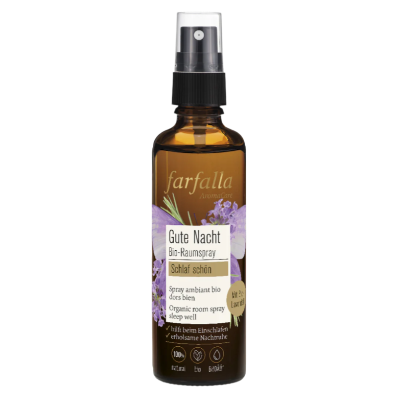 Farfalla sleep good lavender organic room spray 75 ml Main image