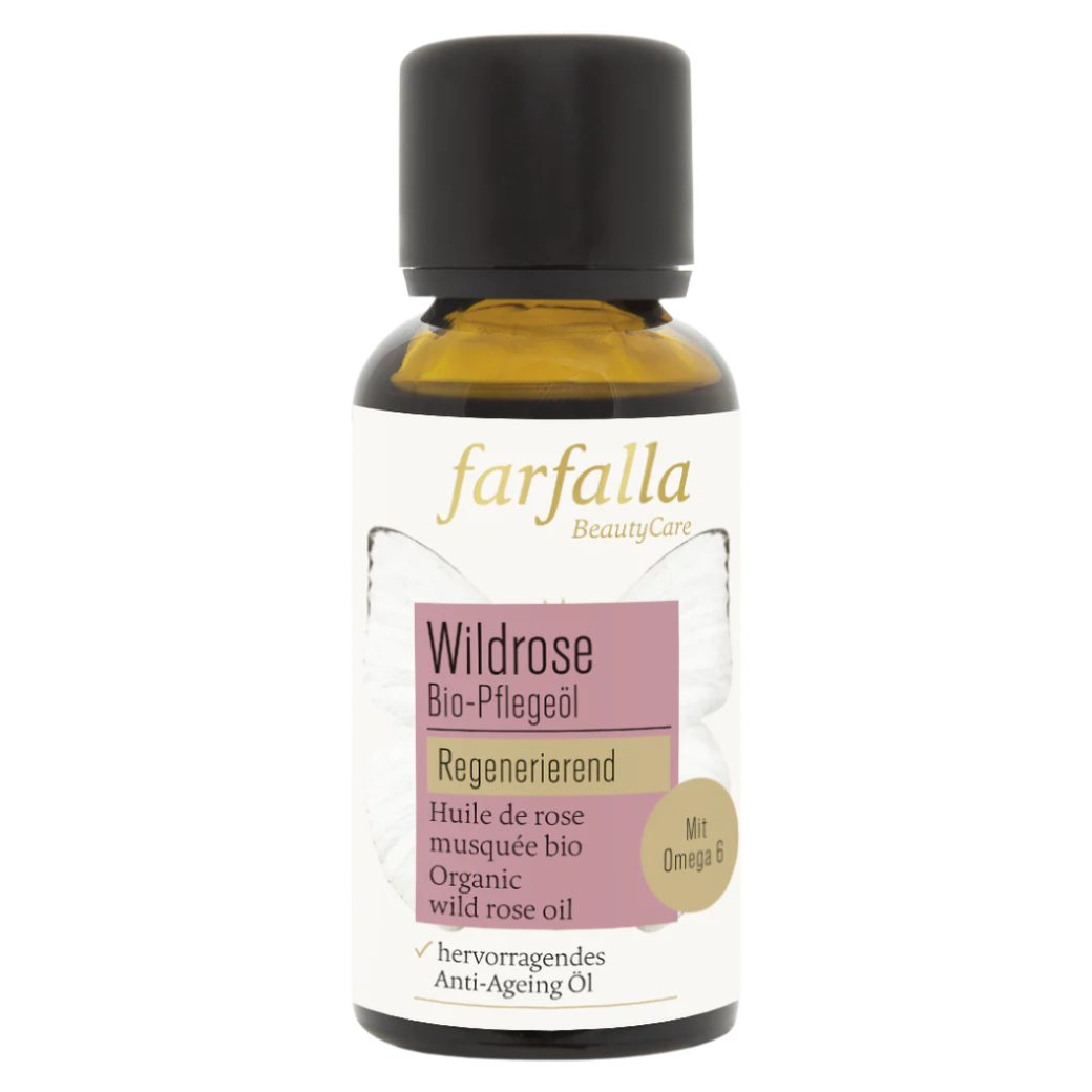 Farfalla wild rose regenerating organic oil 30ml/250ml