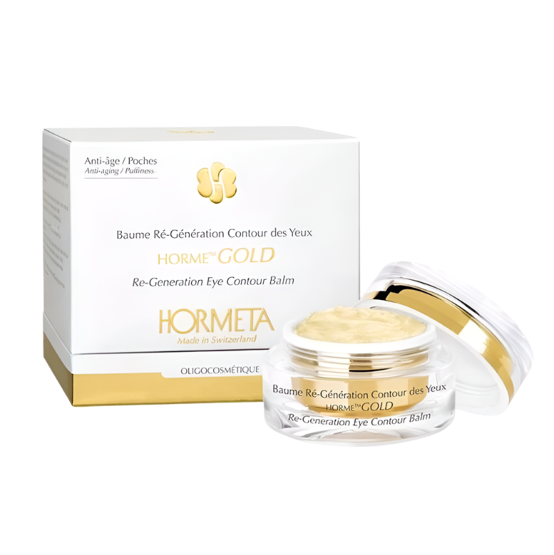 Hormeta HormeGOLD Re-Generation Eye Contour Balm – Swiss radiance eye balm | 15 ml