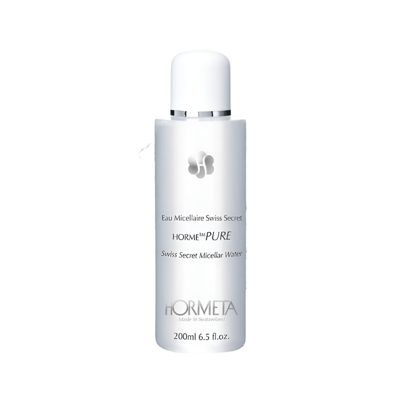Hormeta HormePURE Swiss Secret Micellar Water – Swiss gentle micellar cleanser | 200 ml