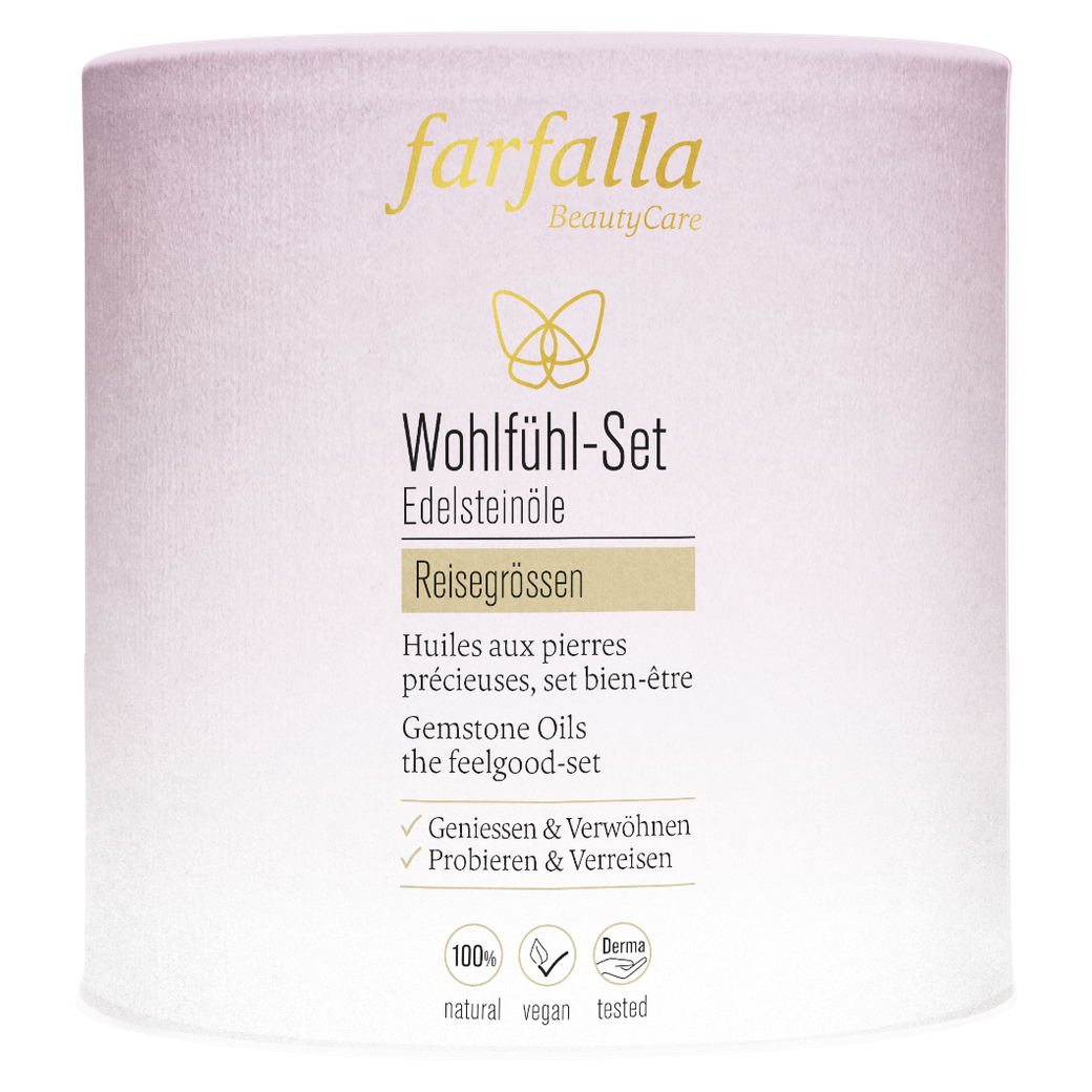 Farfalla – Gemstone Oils Wellbeing Set | Aromatherapy Set | 7 × 10 ml Secondary image