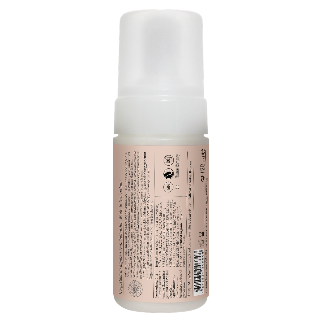 Farfalla grapefruit silky cleansing foam 120 ml