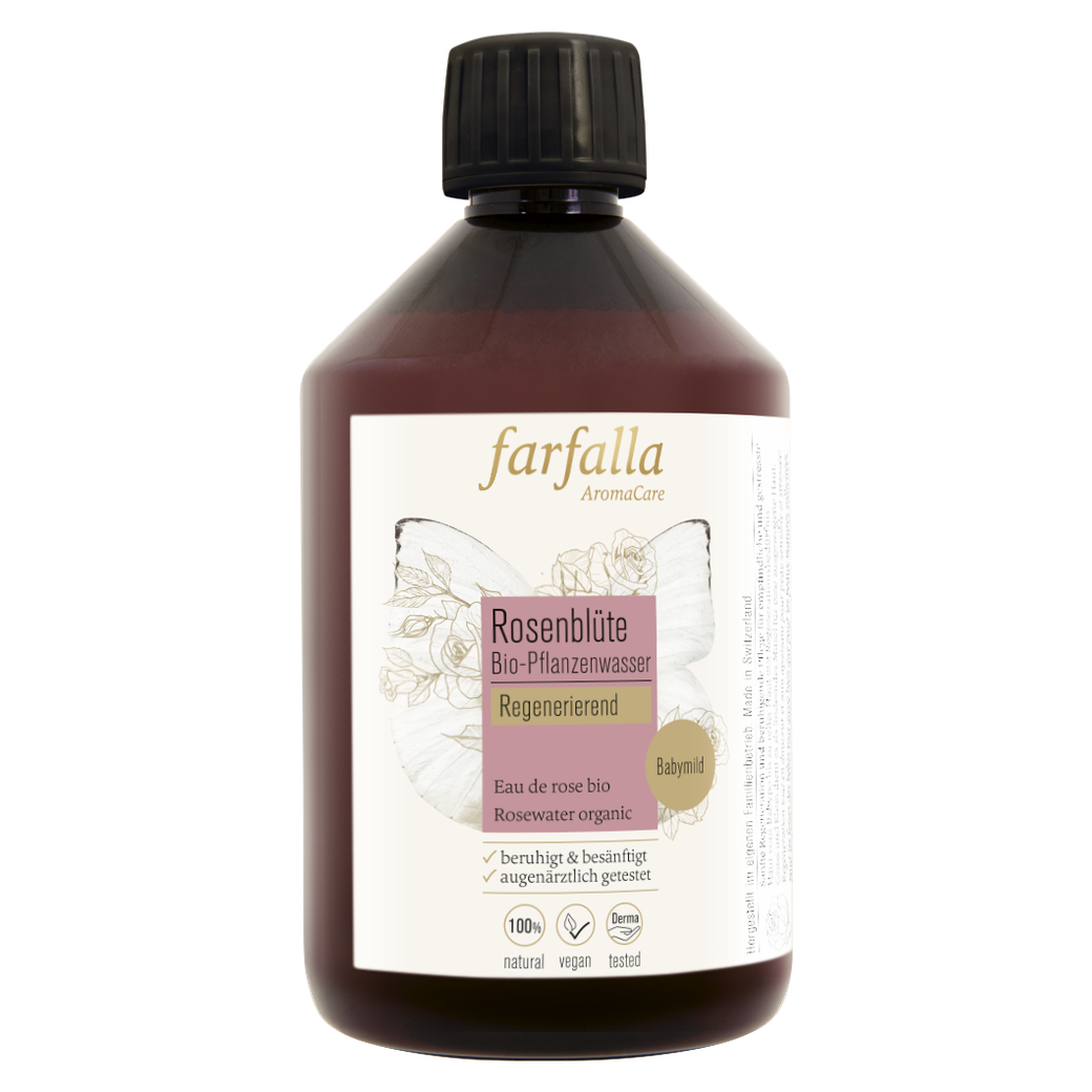 Farfalla rose blossom organic plant water