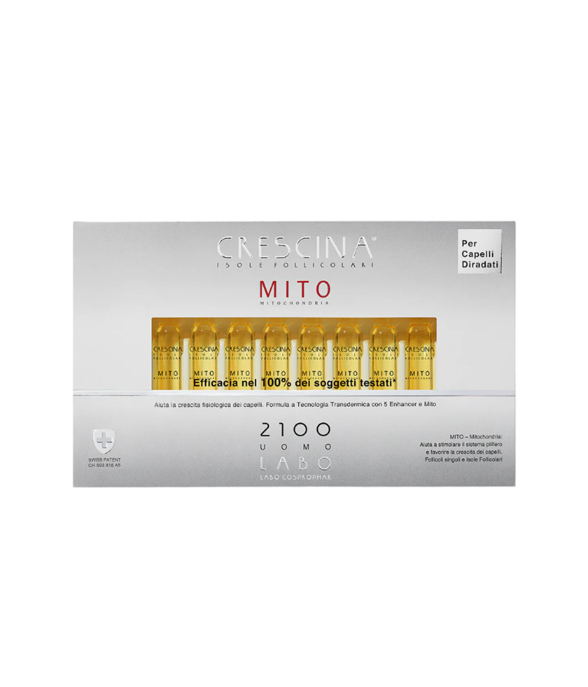 Labo Suisse CRESCINA MITO FOLLICULAR ISLANDS for men 20vials 2100/1900/1700 Main image