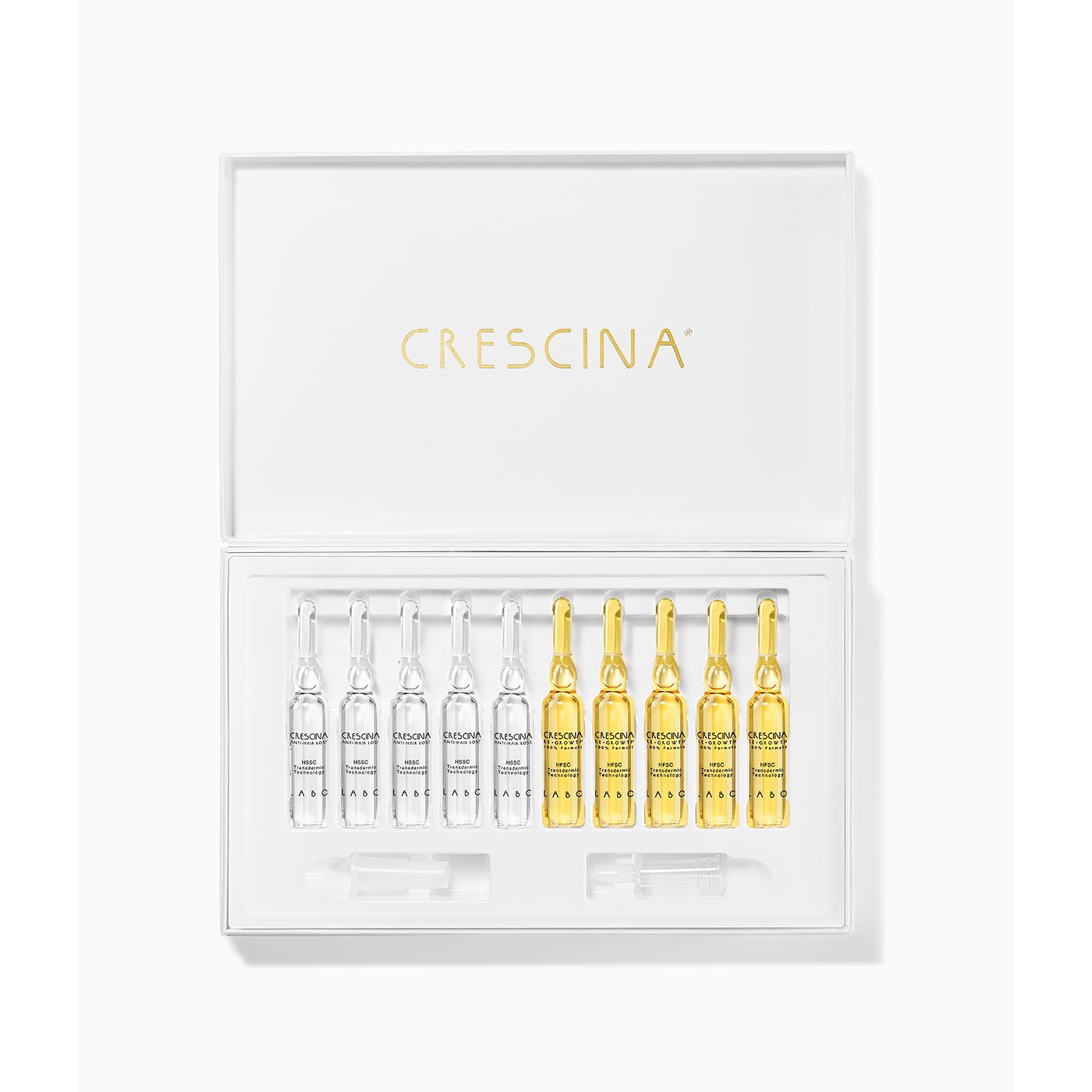 Labo Suisse Crescina Transdermic HFSC Complete Treatment 1300 Women – Swiss Dual-Action Hair-Regrowth & Anti-Hair-Loss System (10 + 10 Vials) Secondary image