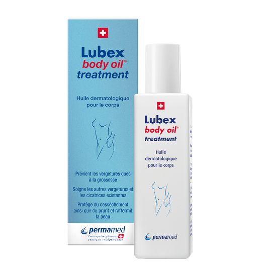 Lubex Body Oil Treatment – Swiss body oil for stretch-mark prevention & scar support | Beautylion.ch