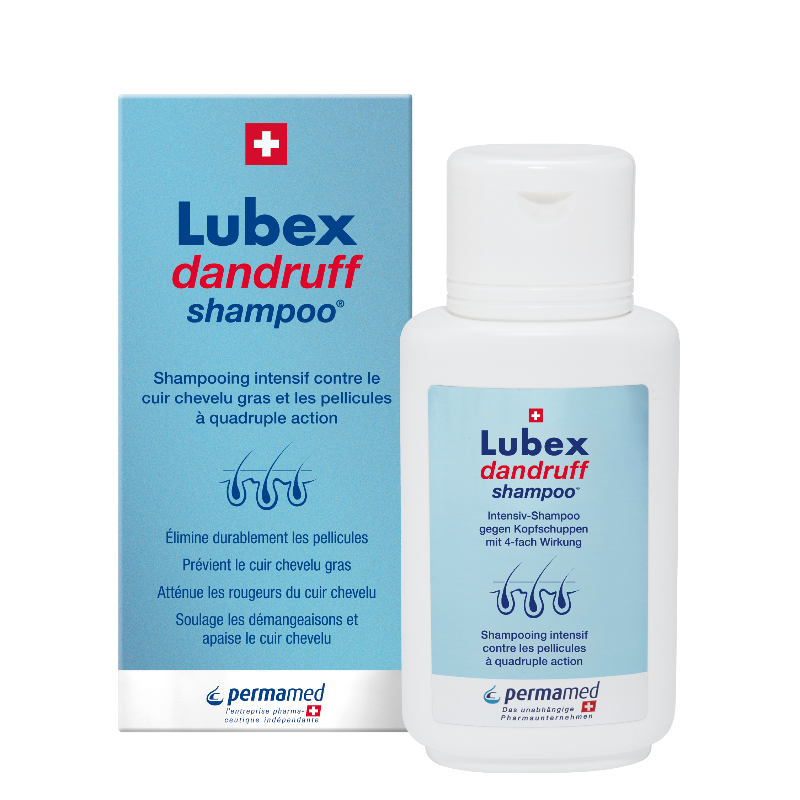 Lubex Dandruff Shampoo – Swiss intensive anti-dandruff treatment 200 ml | Beautylion.ch