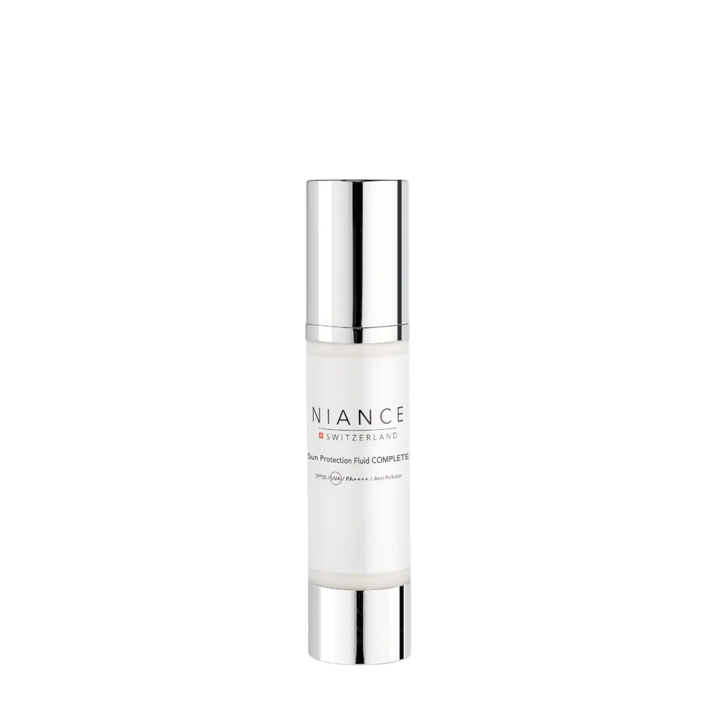 NIANCE Sun Protection Fluid COMPLETE SPF50 50 ml — lightweight Swiss sunscreen fluid