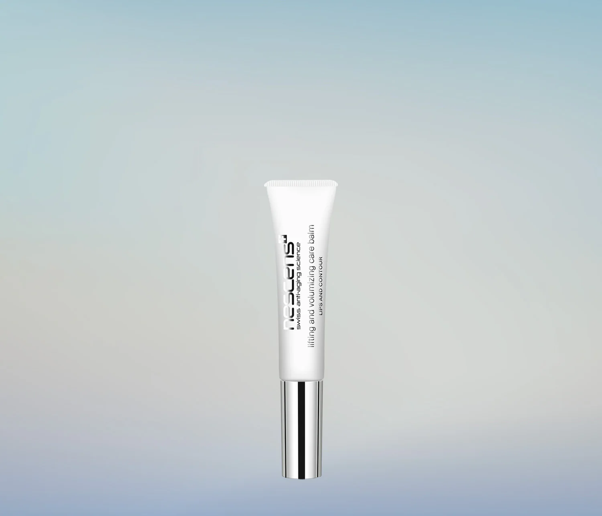 Nescens Lifting & Volumizing Care Balm jar open with balm texture Main image