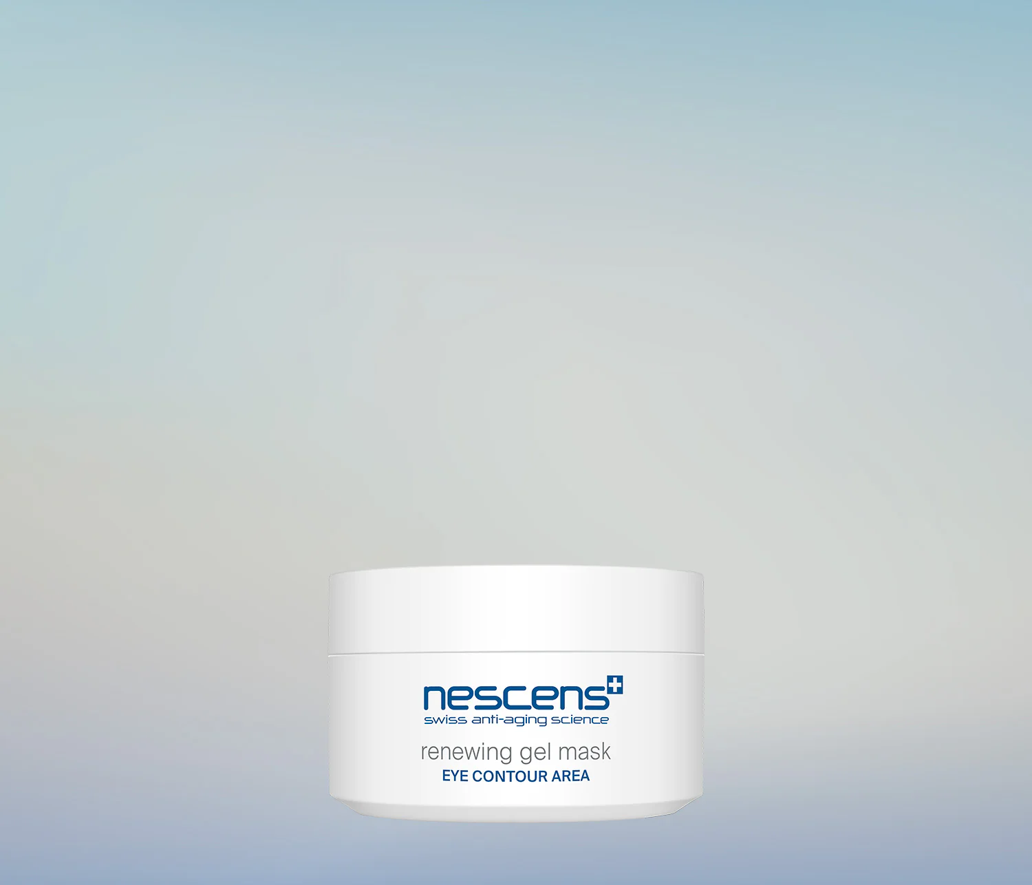Nescens Renewing Gel Mask Eye Contour – Swiss Anti-Aging Gel Mask to Hydrate & Brighten Eye Area