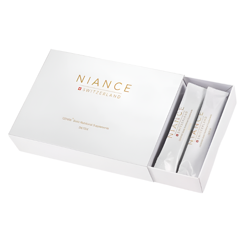Niance genr8 biotic nutritional supplement detox 30 sachets Main image
