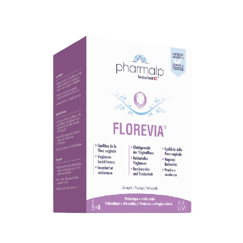 Pharmalp FLOREVIA® Vaginal Gel 8 × 5 g – Swiss intimate care & flora balance
