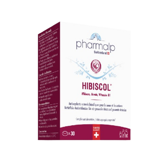 Pharmalp HIBISCOL® – Swiss heart & artery support capsules