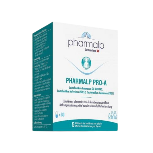 Pharmalp PRO-A – Swiss probiotic capsules for seasonal allergies support