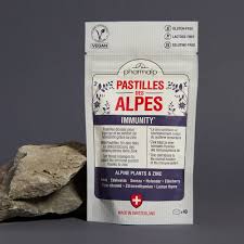 Pharmalp Pastilles des Alpes Immunity – Swiss lozenges for throat & immune support