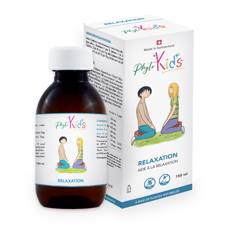Phytokids Relaxation – Swiss natural calming syrup for children | 150 ml Main image