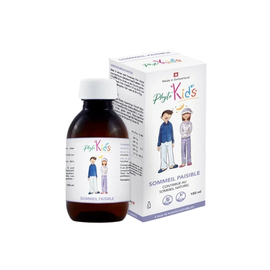 Phytokids Sommeil Paisible – Swiss natural sleep syrup for children | 150 ml