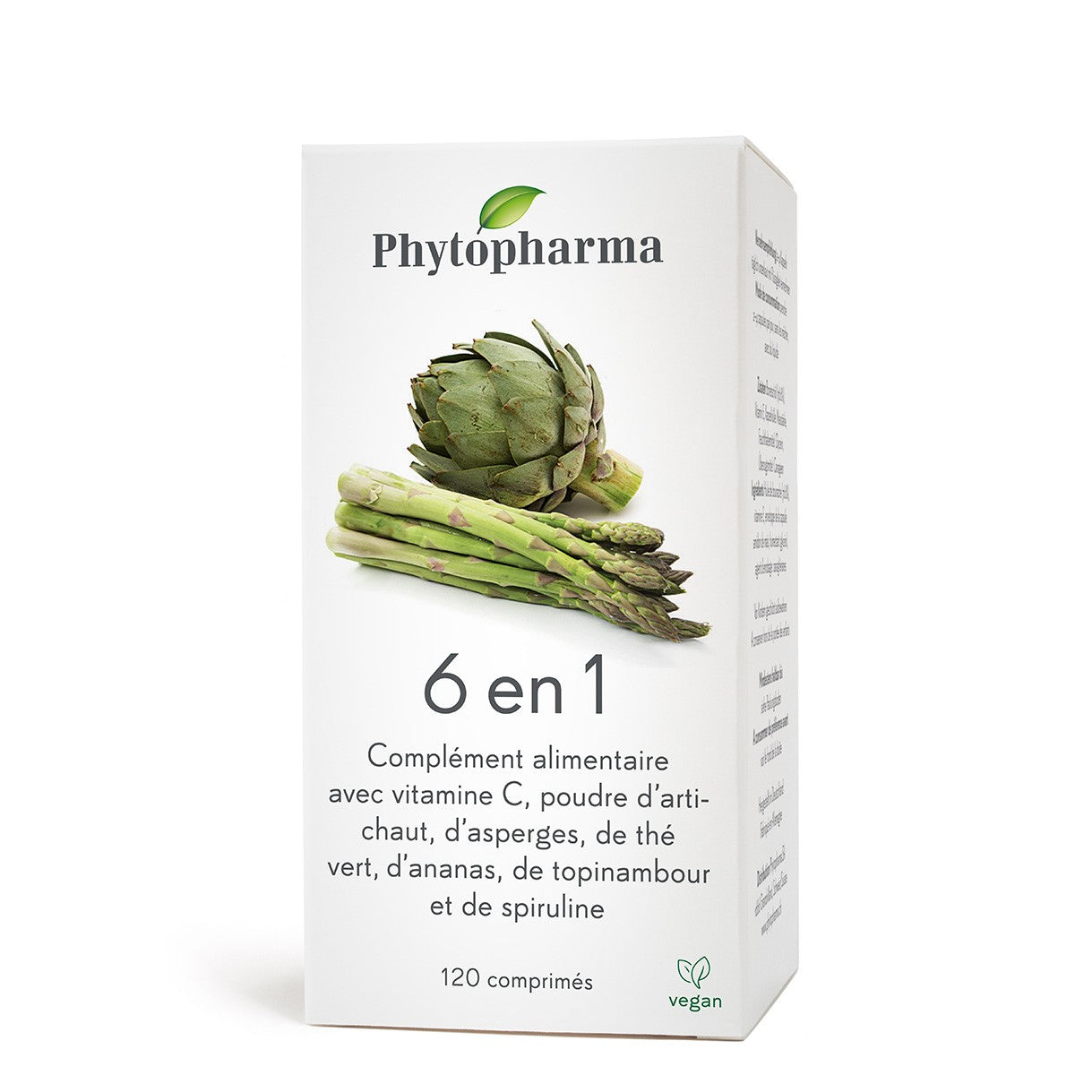 Phytopharma 6 in 1 Plant-Based Supplement Tablets 120 Tablets