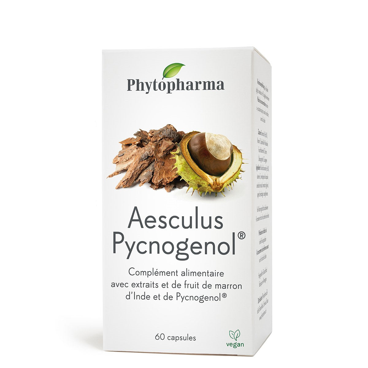 Phytopharma Aesculus Pycnogenol Capsules Plant Extract 60 Capsules Main image