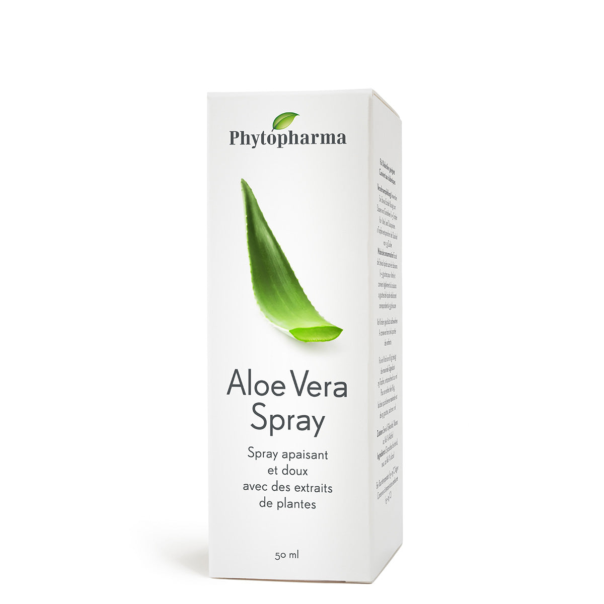 Phytopharma – Aloe Vera Spray | Soothing Herbal Mist | 50 ml Main image
