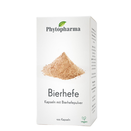 Phytopharma Brewer’s Yeast Capsules – Natural B Vitamins & Skin Support
