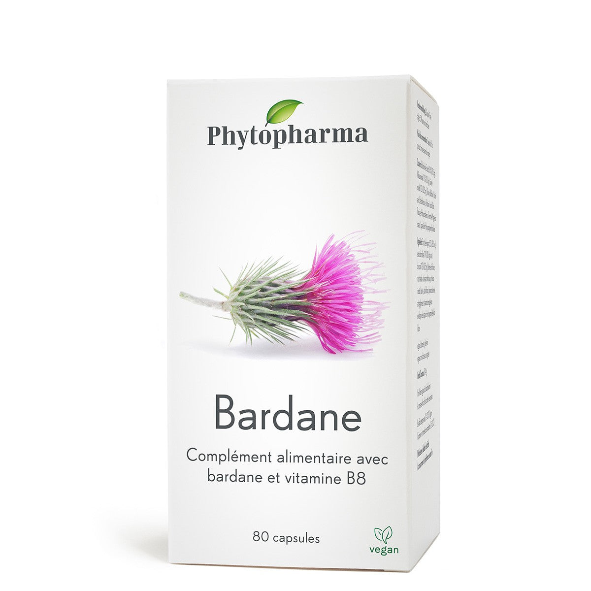 Phytopharma Burdock & Biotin Capsules Hair & Nail Care 80 capsules Main image