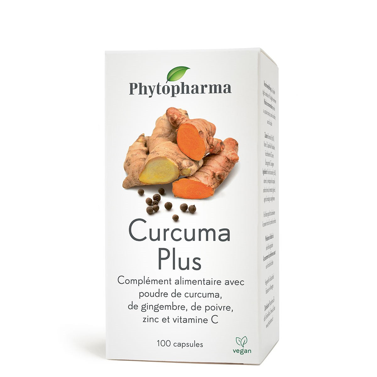 Phytopharma Curcuma Plus Capsules Joint Comfort Antioxidant Support 100 capsules Main image