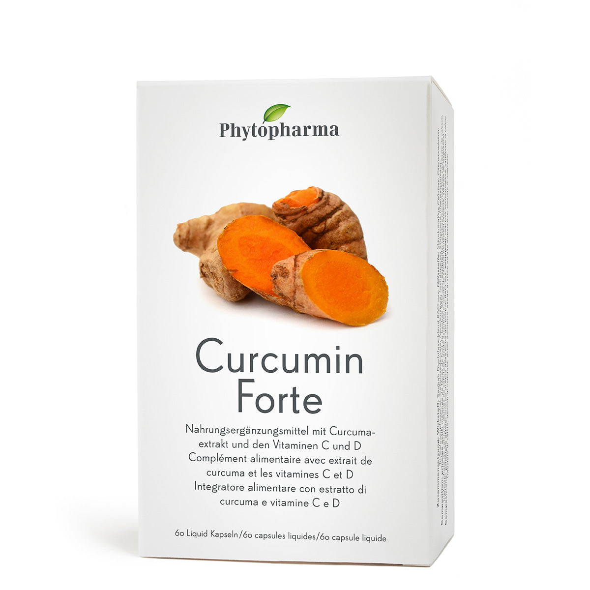 Phytopharma Curcumin Forte Capsules High-Strength Joint & Antioxidant Support 60 capsules Main image