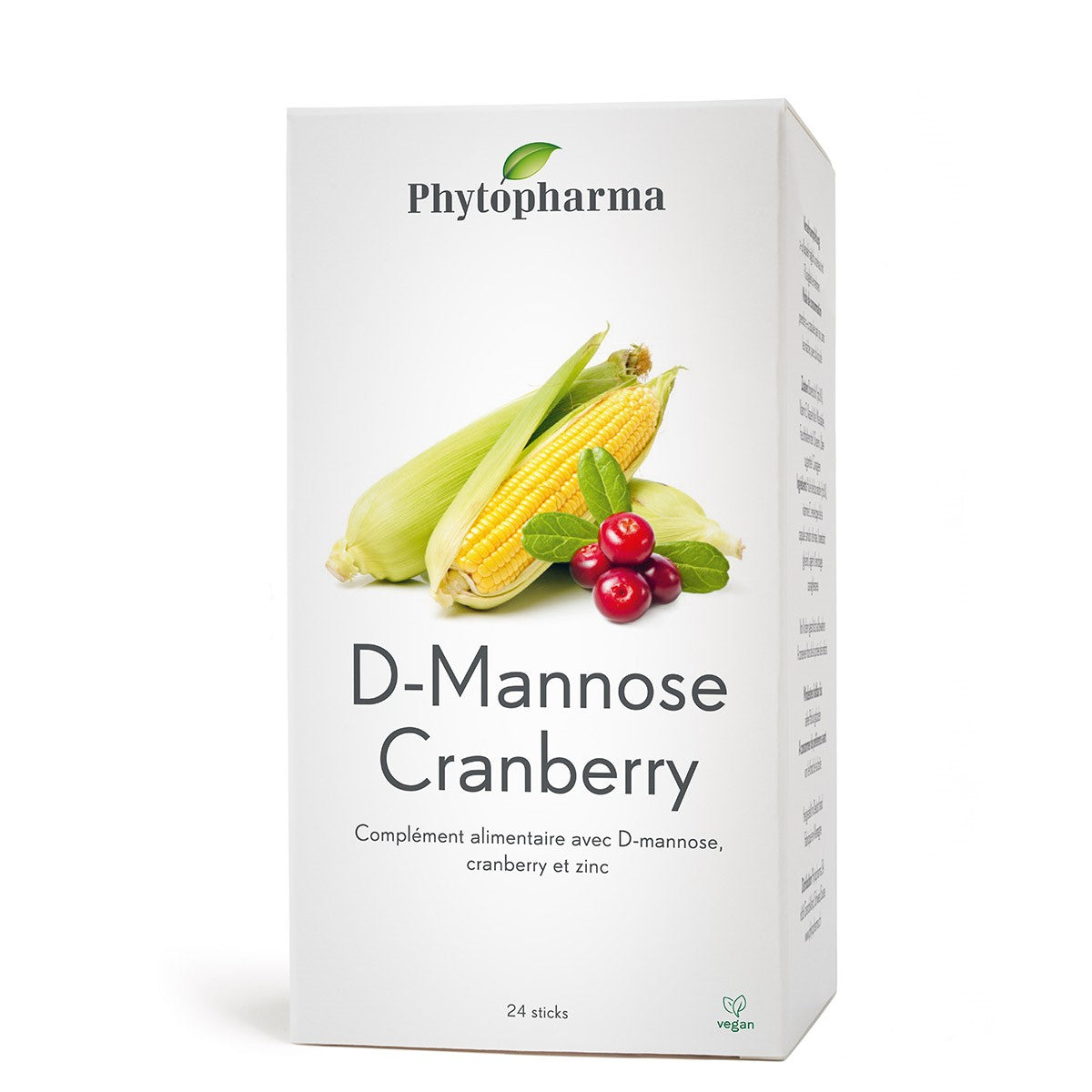 Phytopharma – D-Mannose Cranberry | Urinary Tract Support | 24 sticks