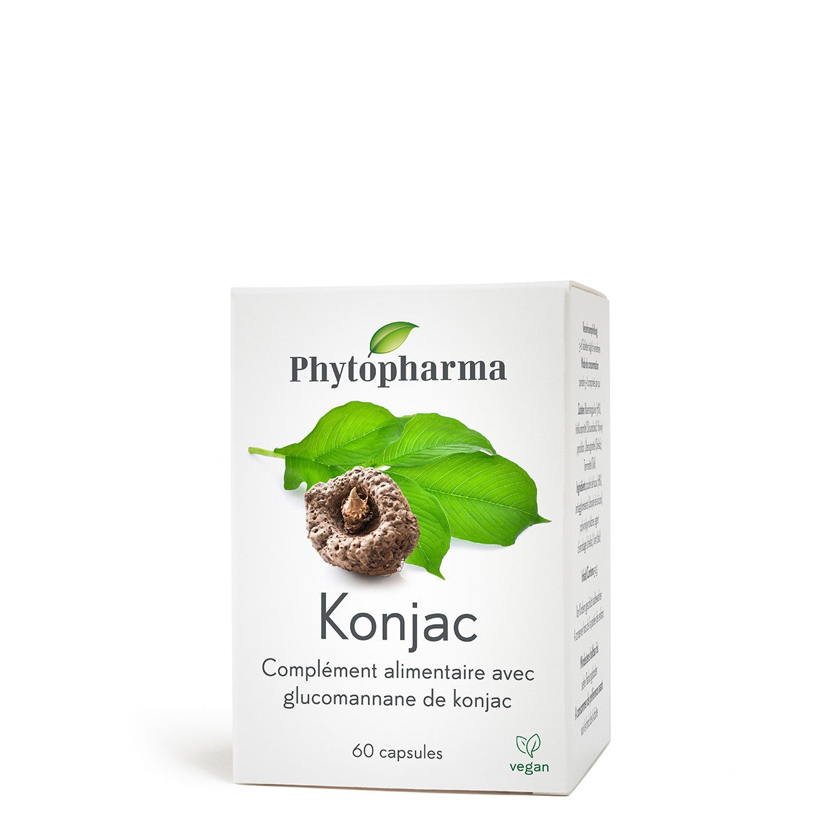 Phytopharma – Konjac Capsules | Dietary Fiber & Satiety Support | 60 capsules Main image