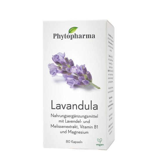 Phytopharma Lavandula Kapseln – 80 vegan capsules