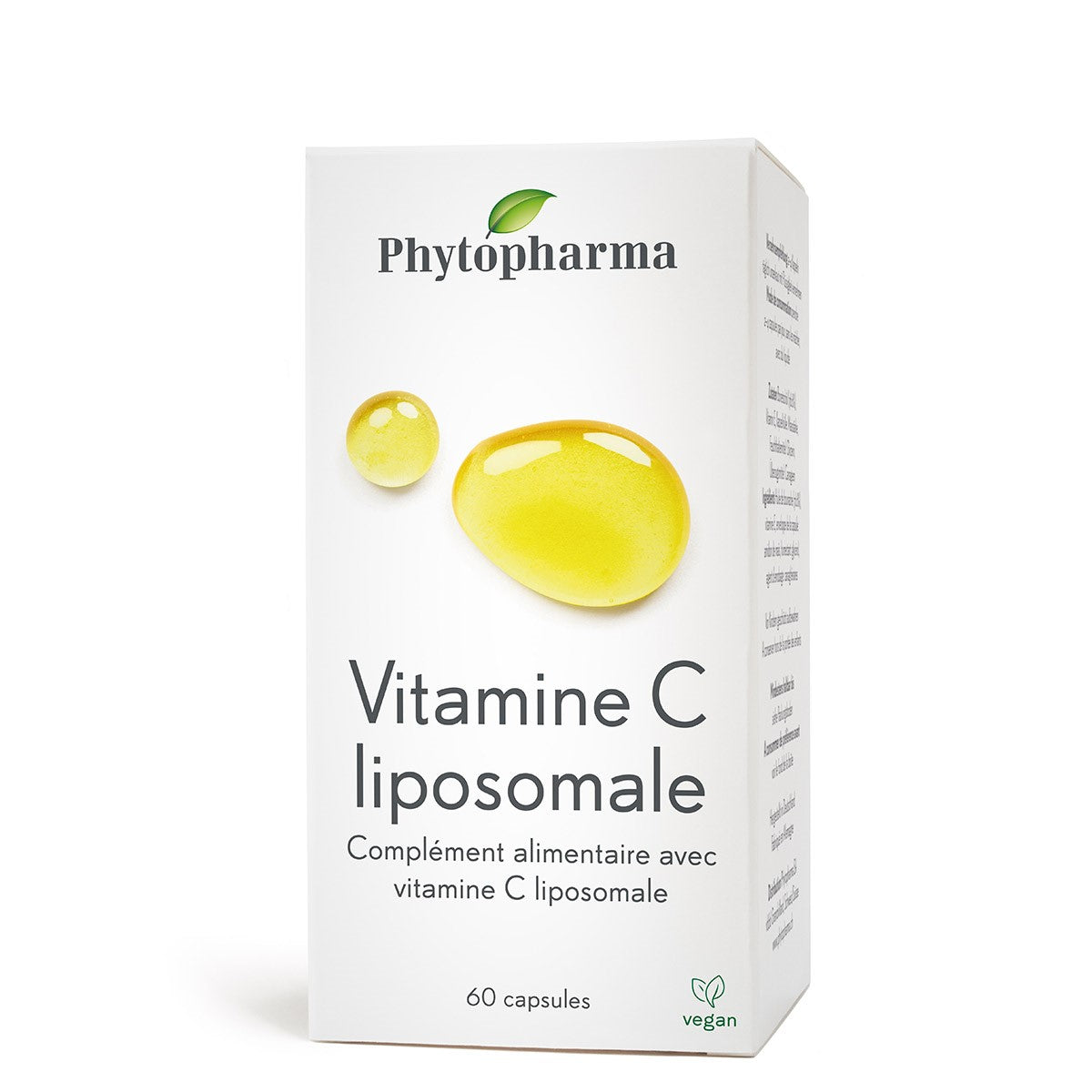 Phytopharma – Liposomal Vitamin C Capsules | High Absorption Immune Support | 60 capsules Main image