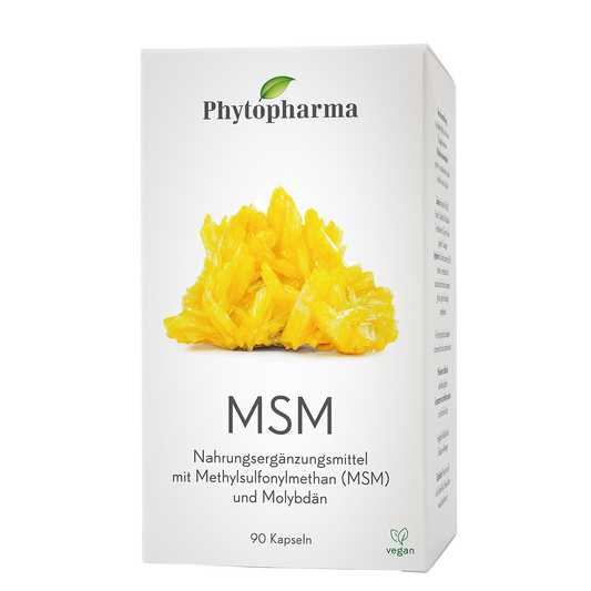 Phytopharma MSM – 90 vegan capsules with MSM & molybdenum