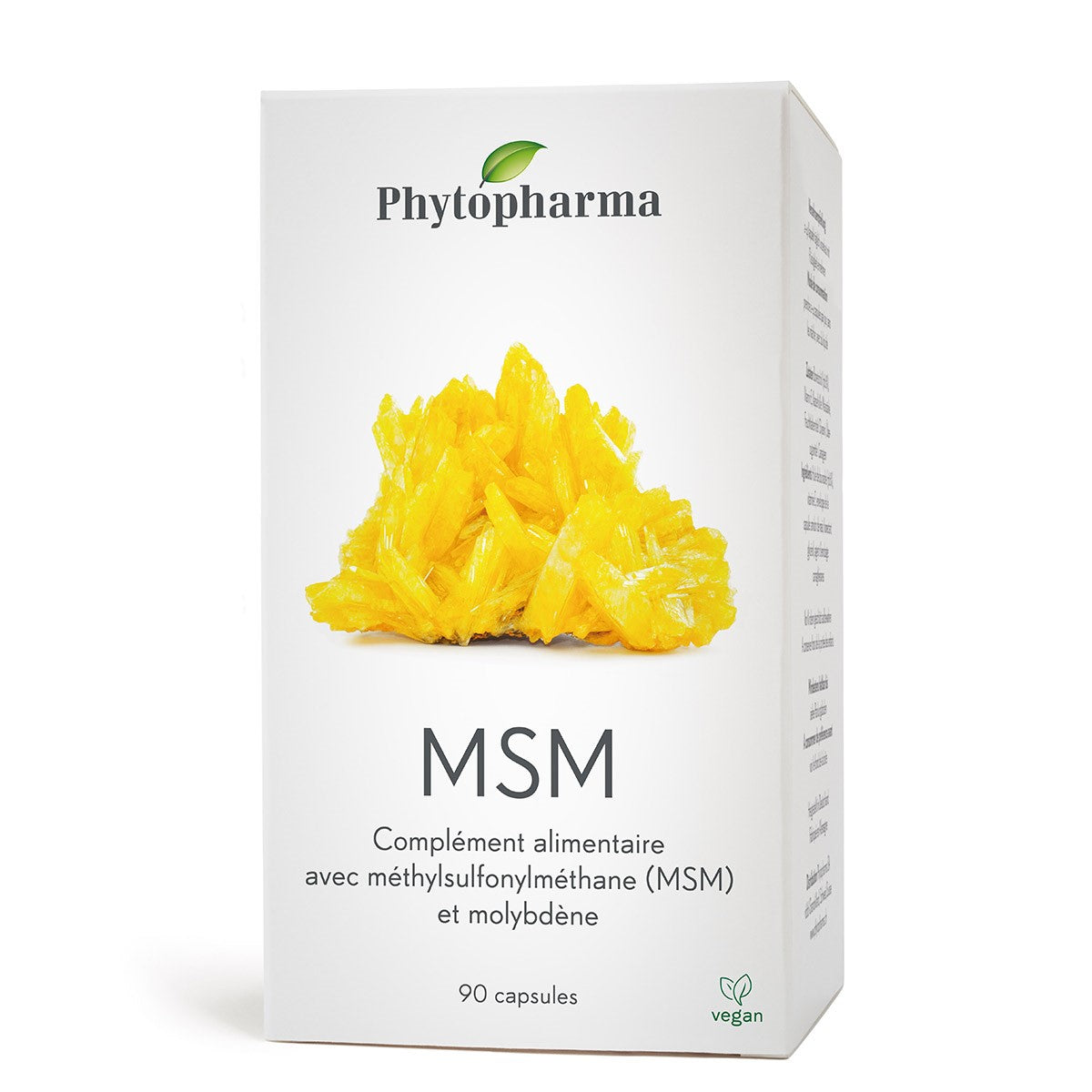 Phytopharma – MSM Capsules | Joint & Connective Tissue Support | 90 capsules Main image