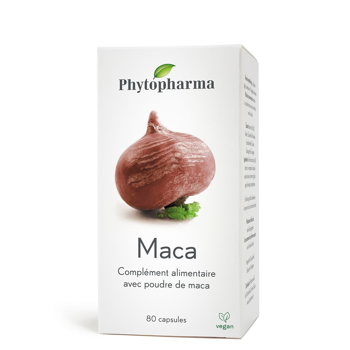 Phytopharma – Maca Capsules | Vitality & Well-being Support | 80 capsules