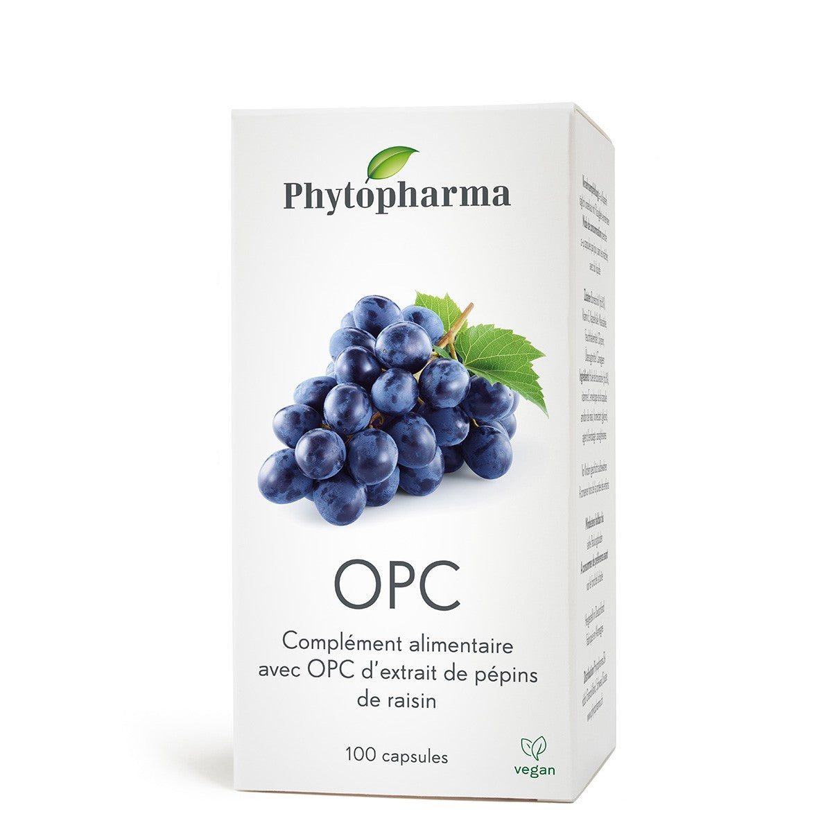 Phytopharma – OPC Capsules | Grape Seed Extract & Antioxidant Support | 100 capsules Main image