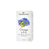 Phytopharma Omega 3-6-9 Capsules – Swiss balanced omega formula for heart, skin and brain (110 capsules)