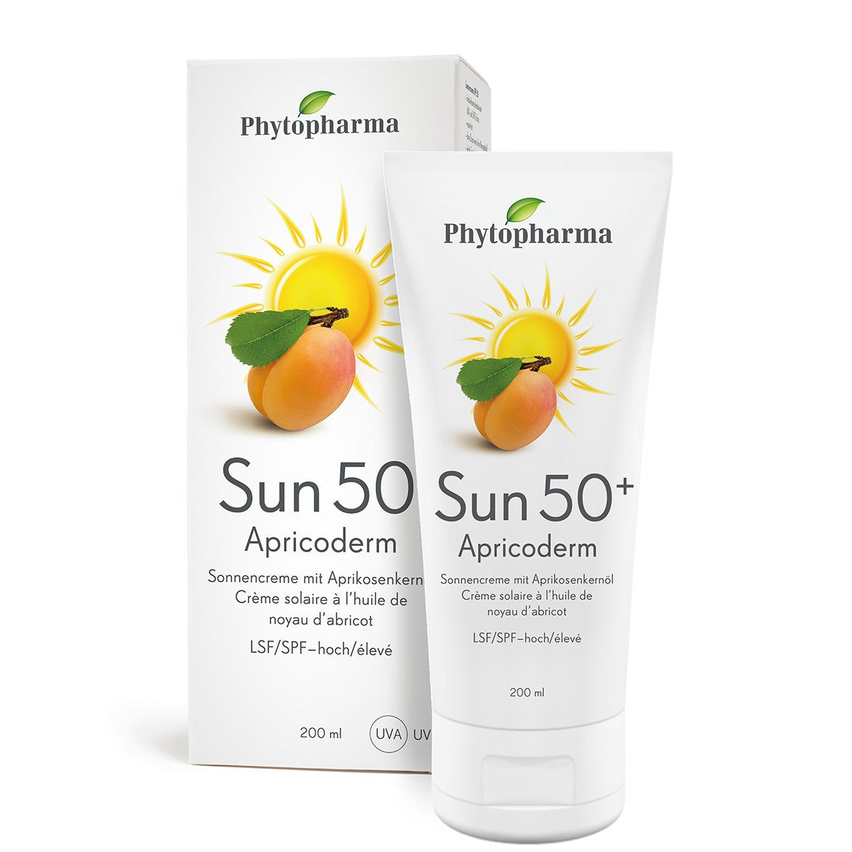 Phytopharma – Sun 50+ Cream | Broad Spectrum SPF 50+ Sunscreen | 200 ml Main image