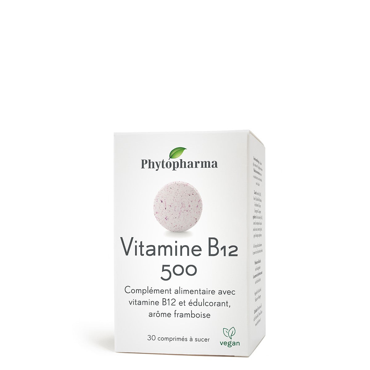 Phytopharma – Vitamin B12 500 Lozenges | High-Dose Methylcobalamin | 30 lozenges Main image