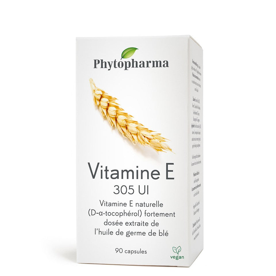 Phytopharma – Vitamin E Capsules | Natural High-Potency Antioxidant | 90 capsules Main image
