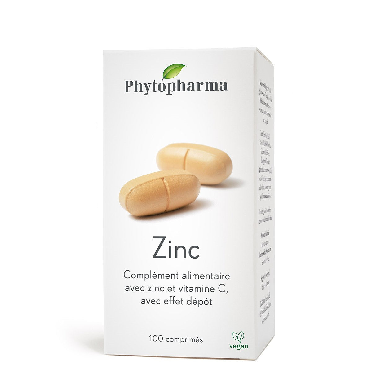 Phytopharma – Zinc + Vitamin C Tablets | Immune & Antioxidant Support | 100 tablets