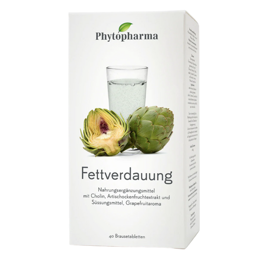 Phytopharma fat digestion effervescent tablets 40stk