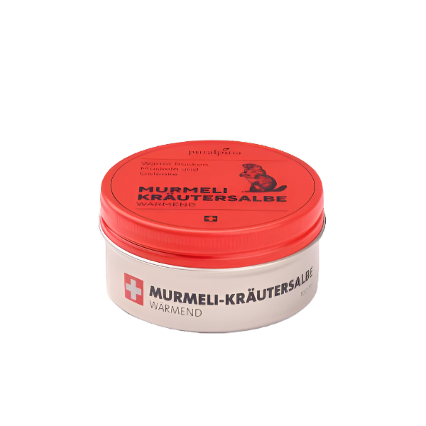 Puralpina Marmot Herbal Cream Warming – Swiss warming balm for muscles and joints 100ml Main image