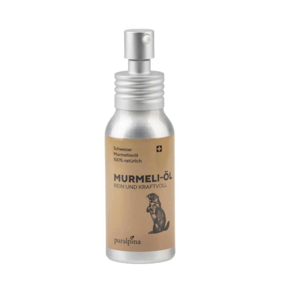 Puralpina Marmot Oil Pure & Powerful – Swiss alpine body & skin oil