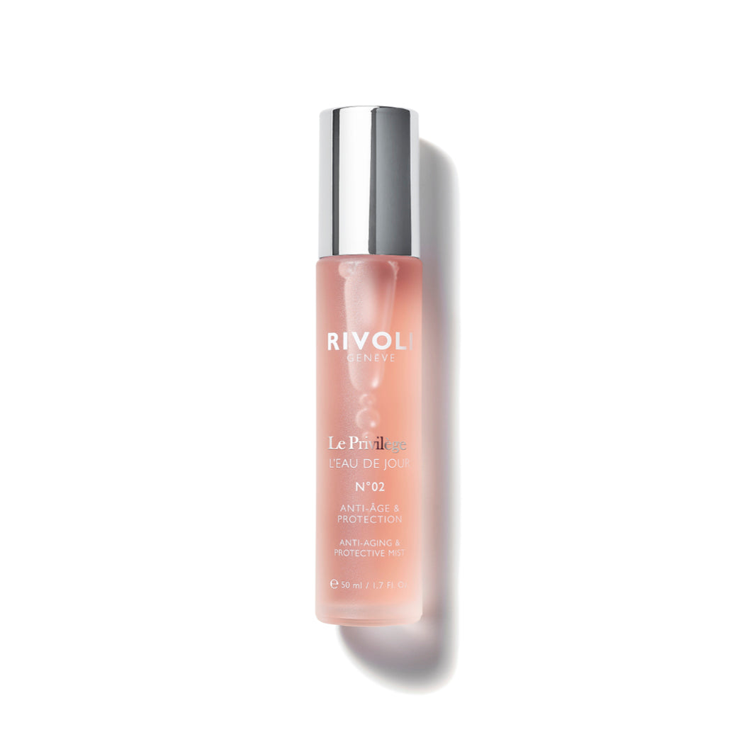 RIVOLI Le Privilège L’Eau de Jour N°02 50 ml – Swiss anti-age day mist Main image