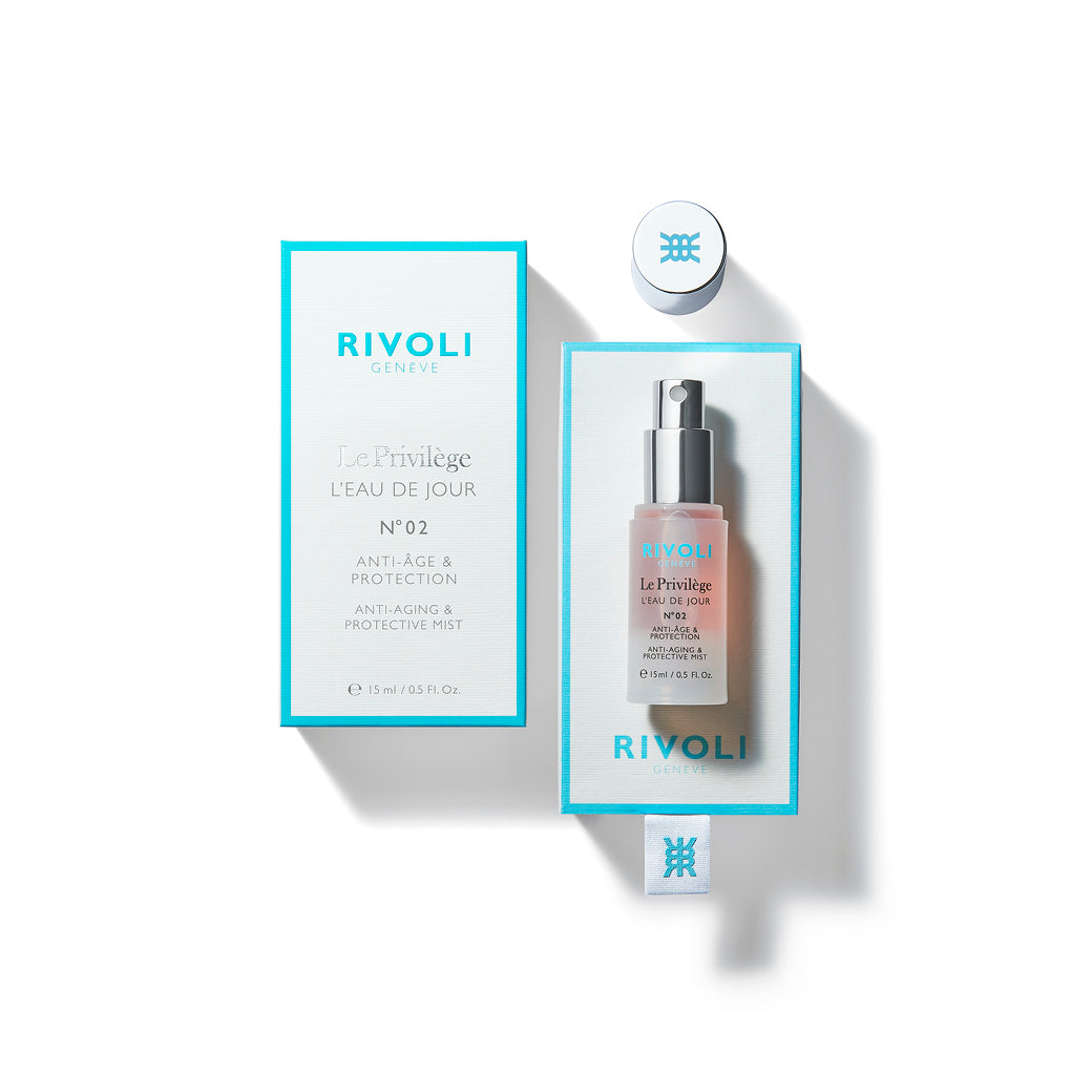 RIVOLI Le Privilège L’Eau de Jour N°02 50 ml – Swiss Anti-Age & Protection Day Mist Secondary image